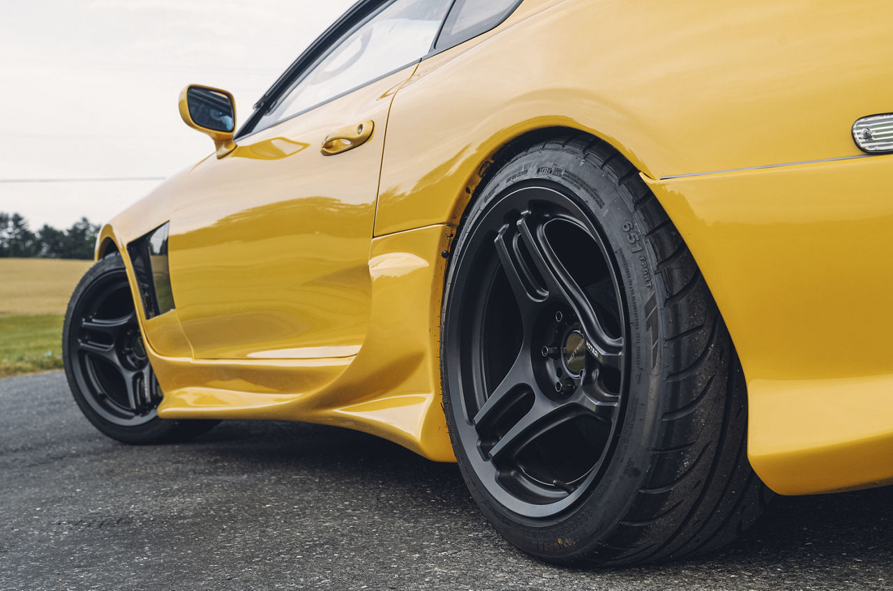 1994 Toyota Supra - Motegi MR161 KOJIN - Black | Motegi Wheels